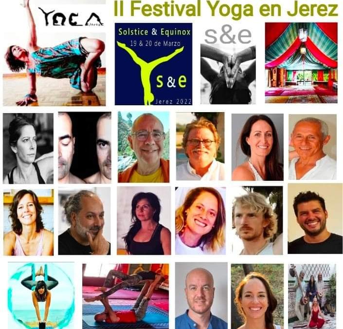 II Festival Yoga en Jerez 19 y 20 de marzo 2022