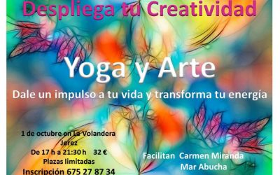 Despliega tu creatividad. Yoga y arte con Mar Abucha y Carmen Miranda