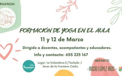 Formación de Yoga en el Aula. El Bosque de Lilah /Rocío López Ríos